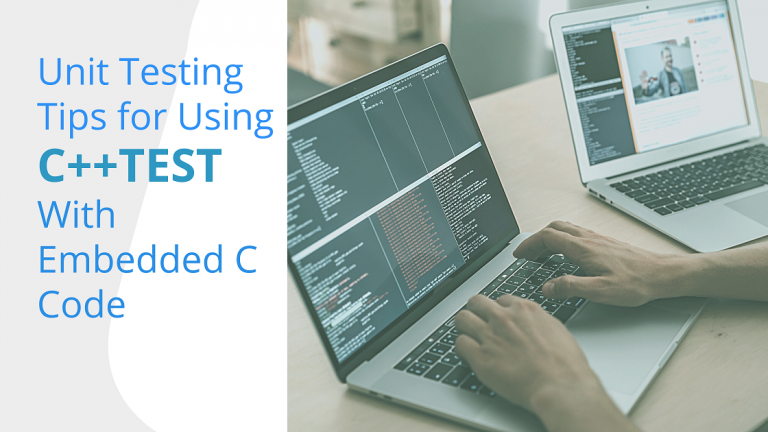 בדיקות יחידה ל-C משובץ עם Parasoft C/C++test
