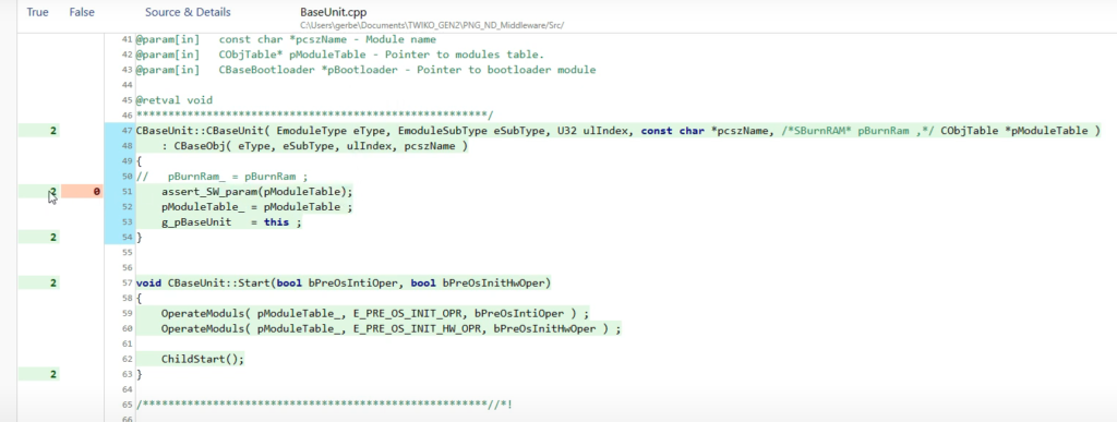 CTC VerifySoft Coverage Example